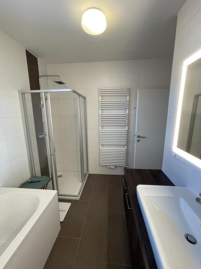 ויידהופן אן דר טהיה Penthouse Wohnung Am Radweg Mit Dachterasse מראה חיצוני תמונה