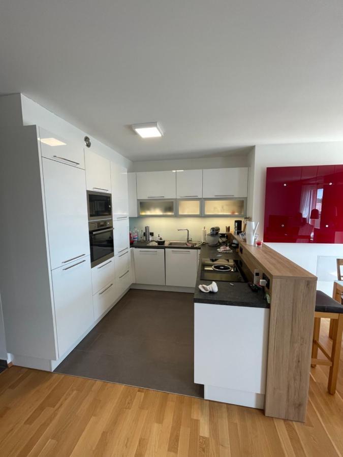 ויידהופן אן דר טהיה Penthouse Wohnung Am Radweg Mit Dachterasse מראה חיצוני תמונה