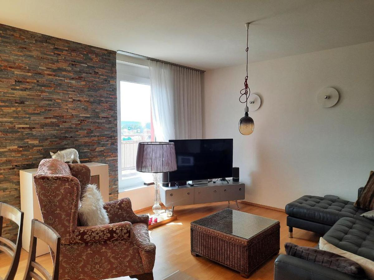 ויידהופן אן דר טהיה Penthouse Wohnung Am Radweg Mit Dachterasse מראה חיצוני תמונה