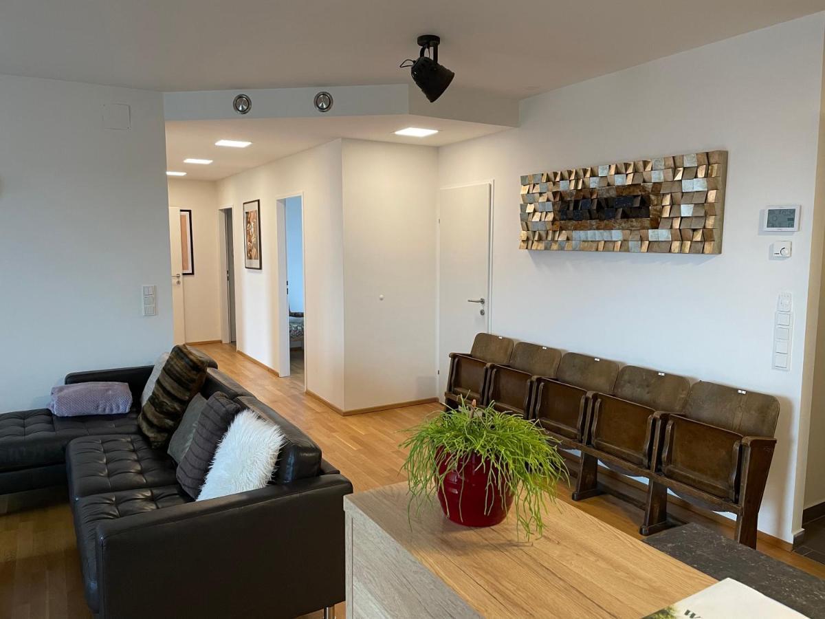 ויידהופן אן דר טהיה Penthouse Wohnung Am Radweg Mit Dachterasse מראה חיצוני תמונה